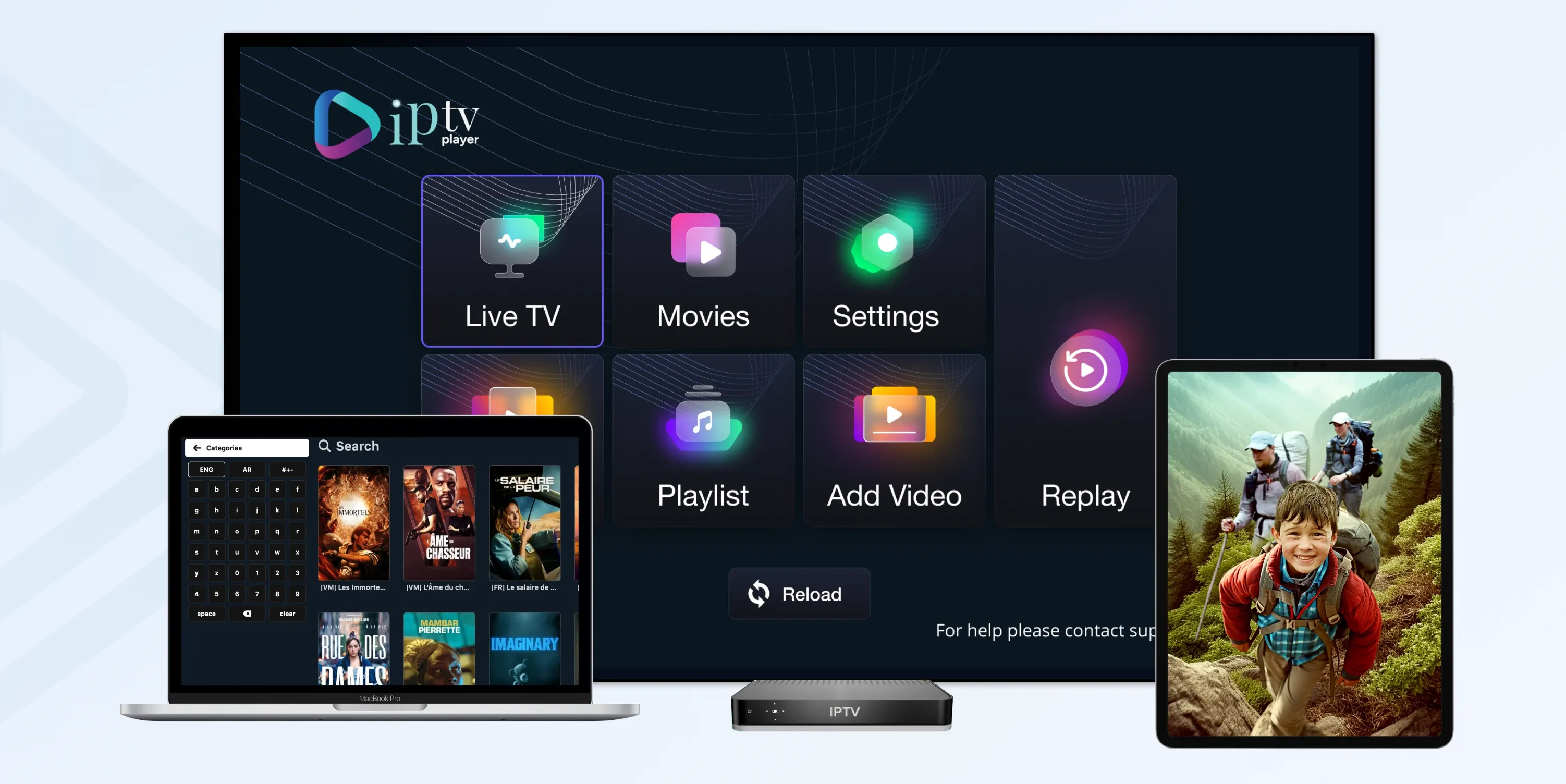 how does iptv work