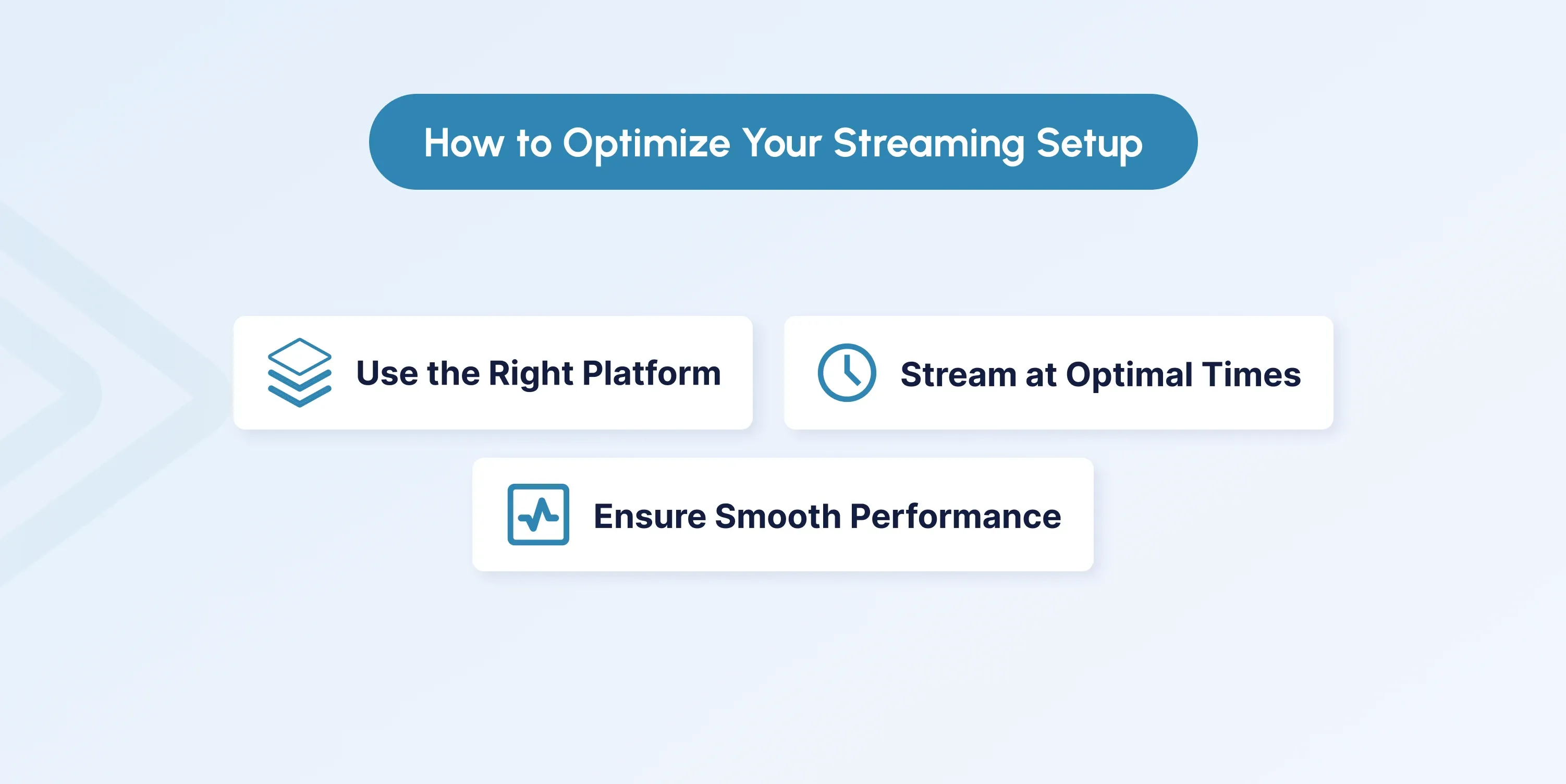 How to Optimize Your Streaming Setup