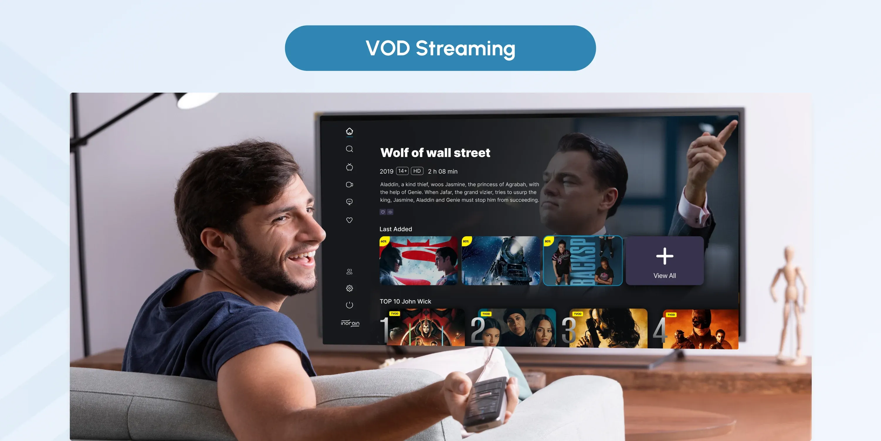 what is vod streaming