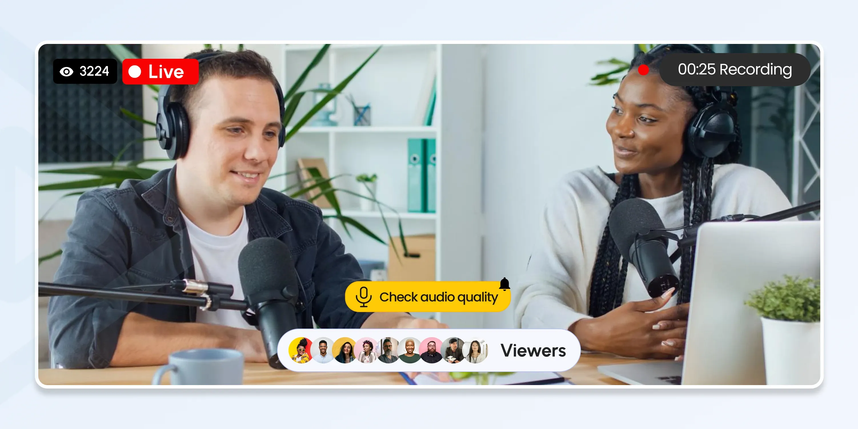 how to live stream an event