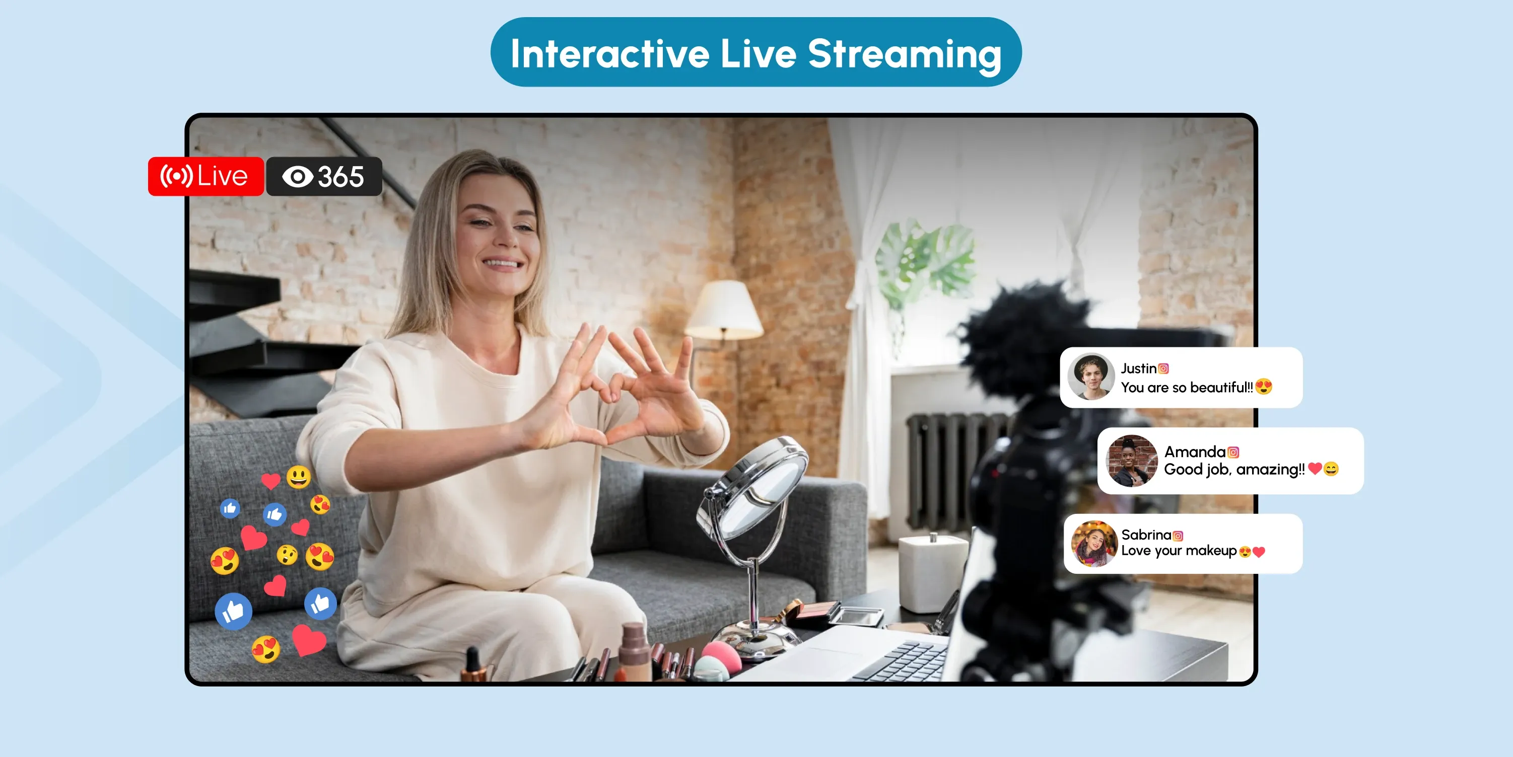 interactive live streaming