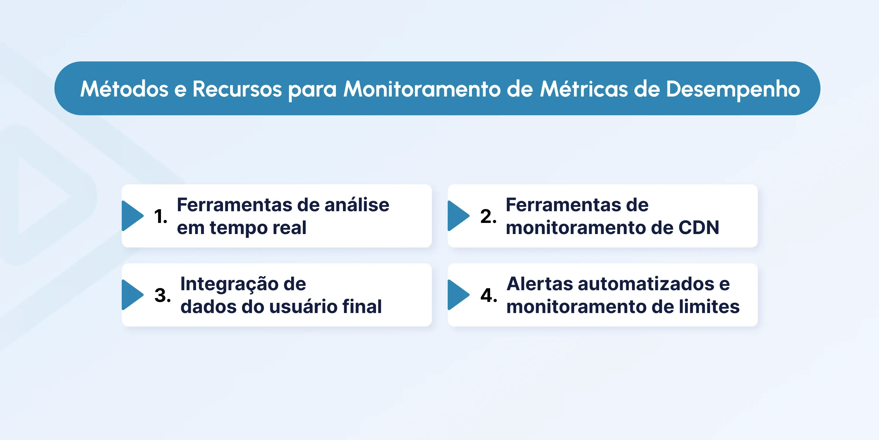 video streaming performance metrics